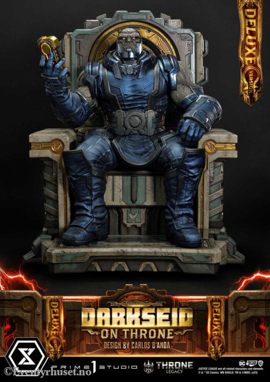 Throne Legacy Series Statue 1/4 Justice League (Comics) Darkseid on Throne Design by Carlos D’Anda Deluxe Bonus Version