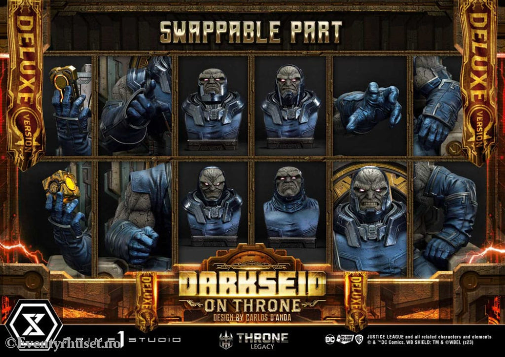 Throne Legacy Series Statue 1/4 Justice League (Comics) Darkseid on Throne Design by Carlos D’Anda Deluxe Bonus Version