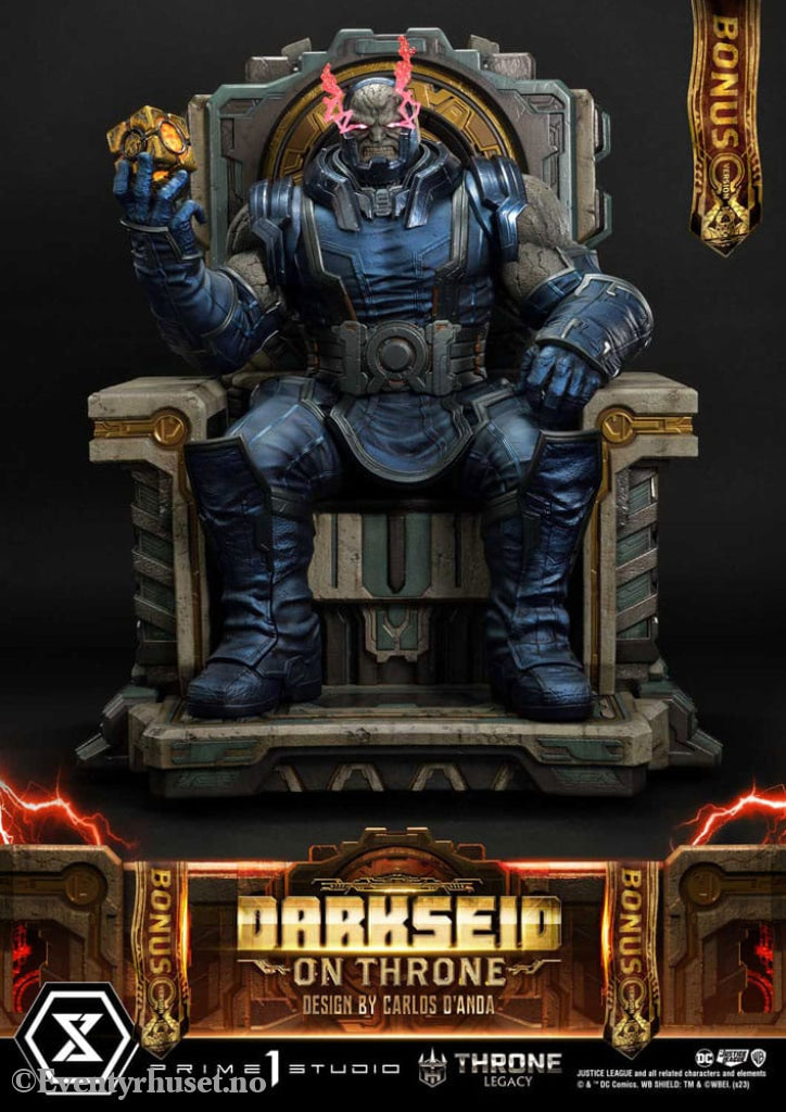 Throne Legacy Series Statue 1/4 Justice League (Comics) Darkseid on Throne Design by Carlos D’Anda Deluxe Bonus Version