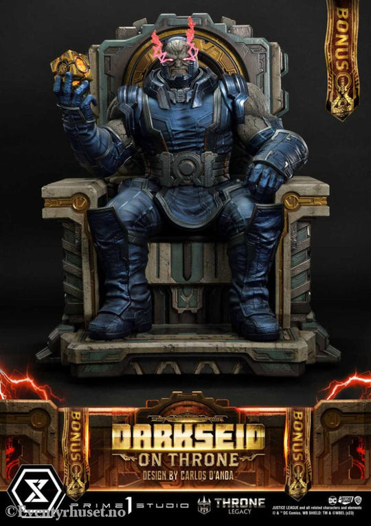 Throne Legacy Series Statue 1/4 Justice League (Comics) Darkseid on Throne Design by Carlos D’Anda Deluxe Bonus Version