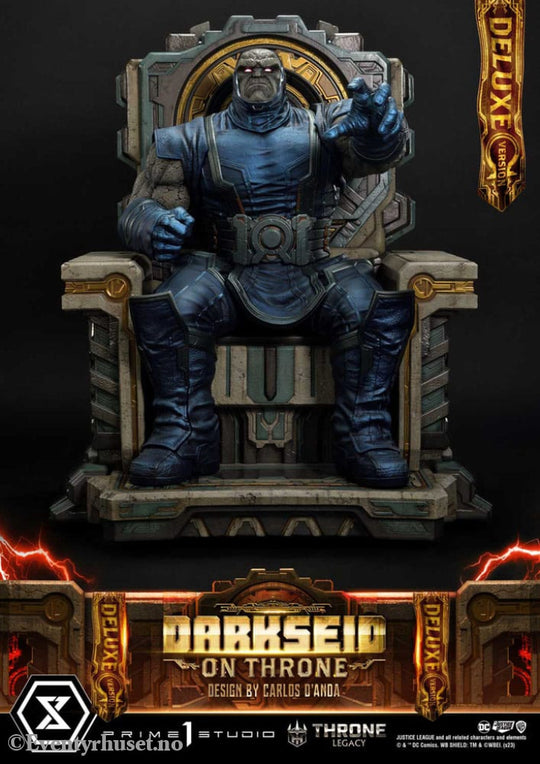 Throne Legacy Series Statue 1/4 Justice League (Comics) Darkseid on Throne Design by Carlos D’Anda Deluxe Bonus Version