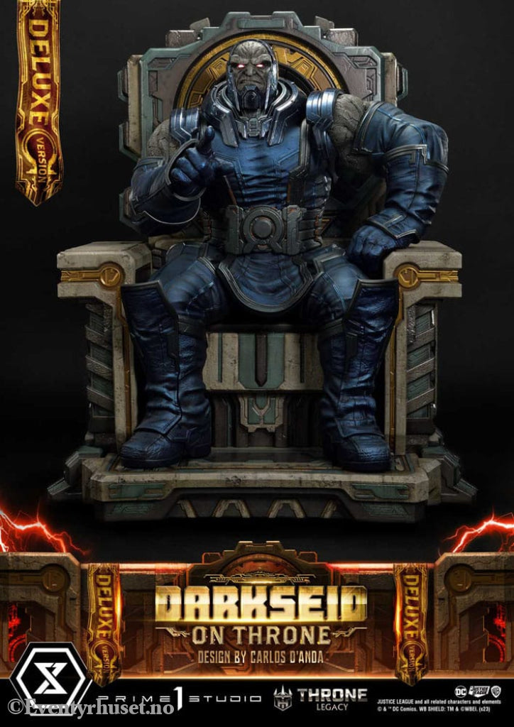Throne Legacy Series Statue 1/4 Justice League (Comics) Darkseid on Throne Design by Carlos D’Anda Deluxe Bonus Version