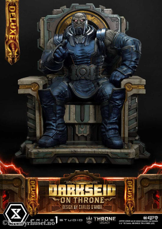 Throne Legacy Series Statue 1/4 Justice League (Comics) Darkseid on Throne Design by Carlos D’Anda Deluxe Bonus Version