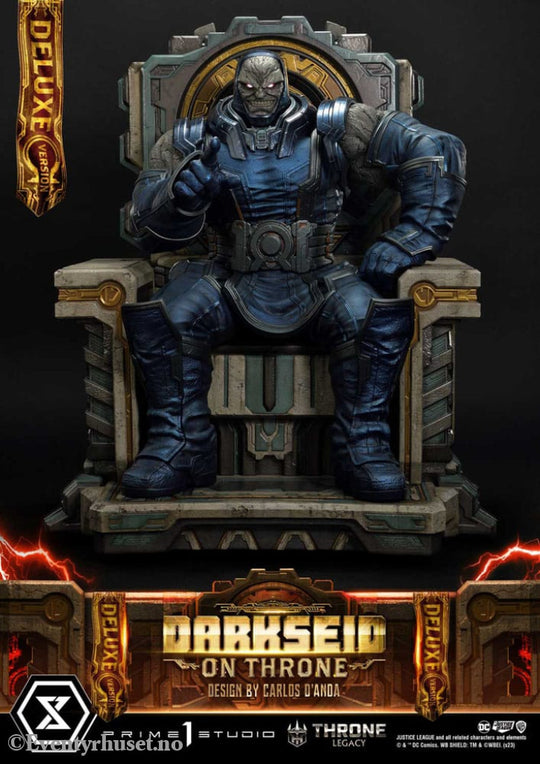 Throne Legacy Series Statue 1/4 Justice League (Comics) Darkseid on Throne Design by Carlos D’Anda Deluxe Bonus Version