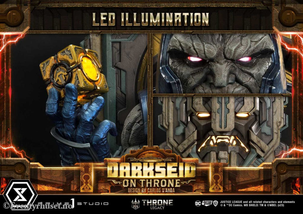 Throne Legacy Series Statue 1/4 Justice League (Comics) Darkseid on Throne Design by Carlos D’Anda Standard Version 65