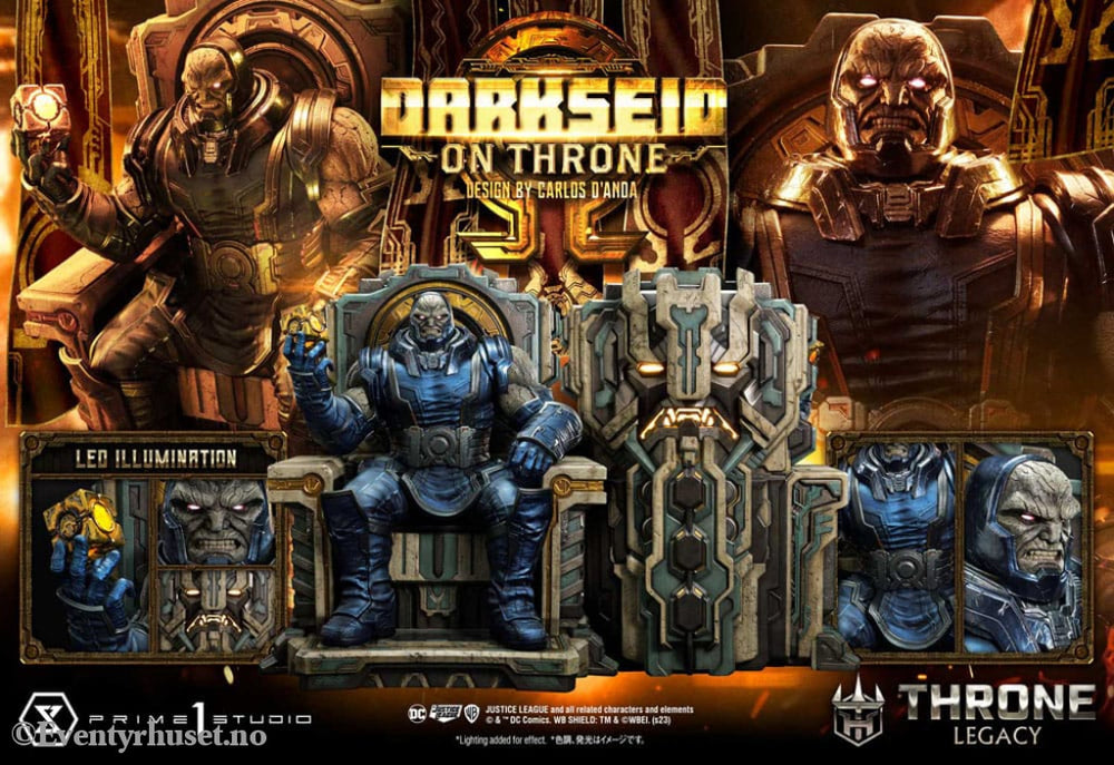 Throne Legacy Series Statue 1/4 Justice League (Comics) Darkseid on Throne Design by Carlos D’Anda Standard Version 65