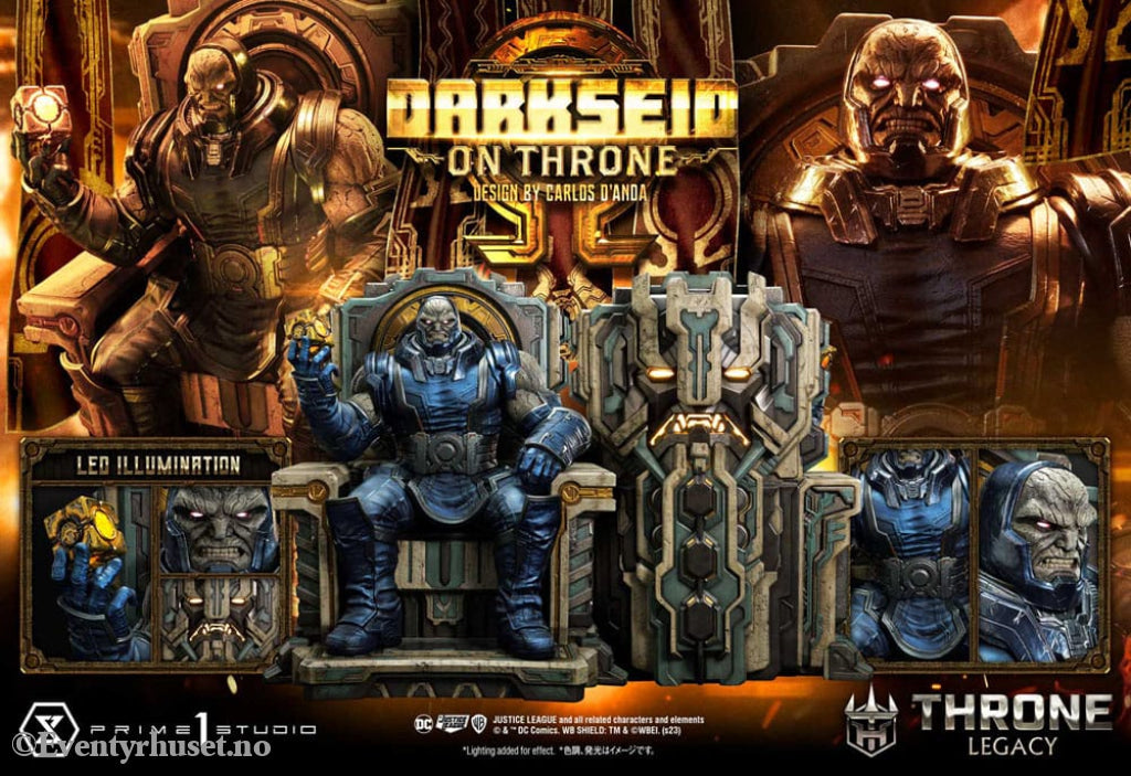 Throne Legacy Series Statue 1/4 Justice League (Comics) Darkseid on Throne Design by Carlos D’Anda Standard Version 65