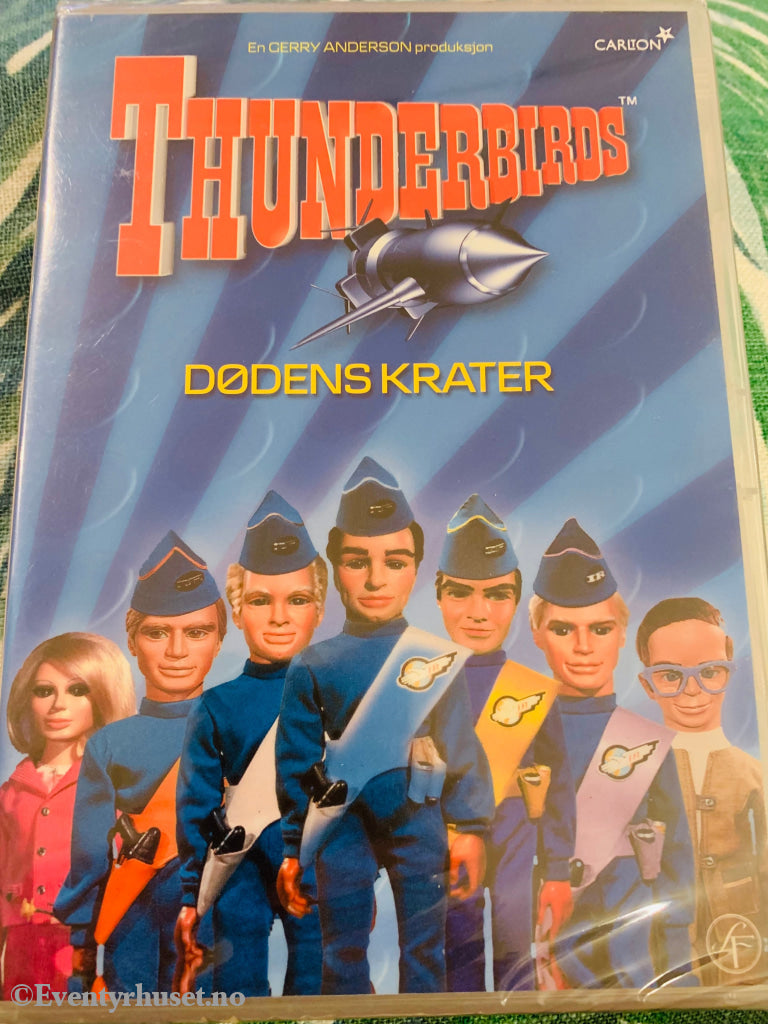 Thunderbirds - Dødens Krater. 1985/99. Dvd. Ny I Plast! Dvd