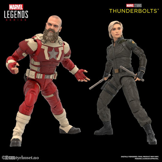 Thunderbolts Marvel Legends Action Figure 2-Pack Yelena Belova & Red Guardian 15 cm Toys