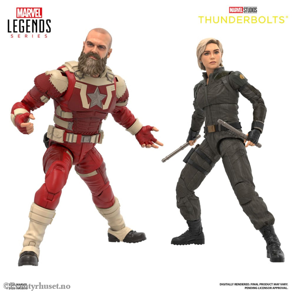 Thunderbolts Marvel Legends Action Figure 2-Pack Yelena Belova & Red Guardian 15 cm Toys