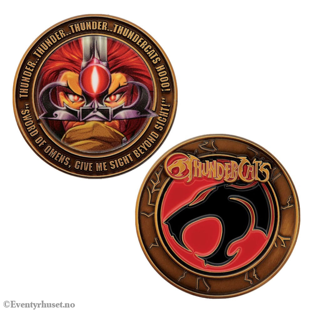 ThunderCats Collectable Coin Lion-O 40th Anniversary Limited Edition Collectibles