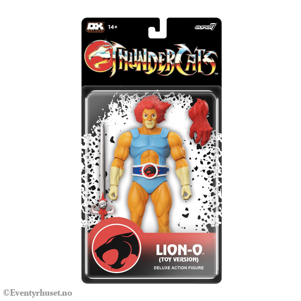 Thundercats Deluxe Action Figure Wave 03 Lion-O (Toy Recolor) 18 cm. Mint In Sealed Box (MISB)! Actionfigur