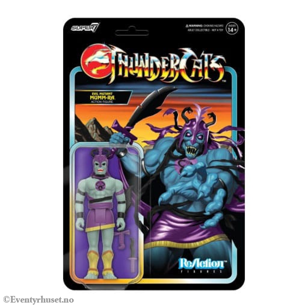 Thundercats ReAction Action Figure Wave 06 Mumm-Ra (Evil Mutant) 10 cm. Mint In Sealed Box (MISB)! Actionfigur