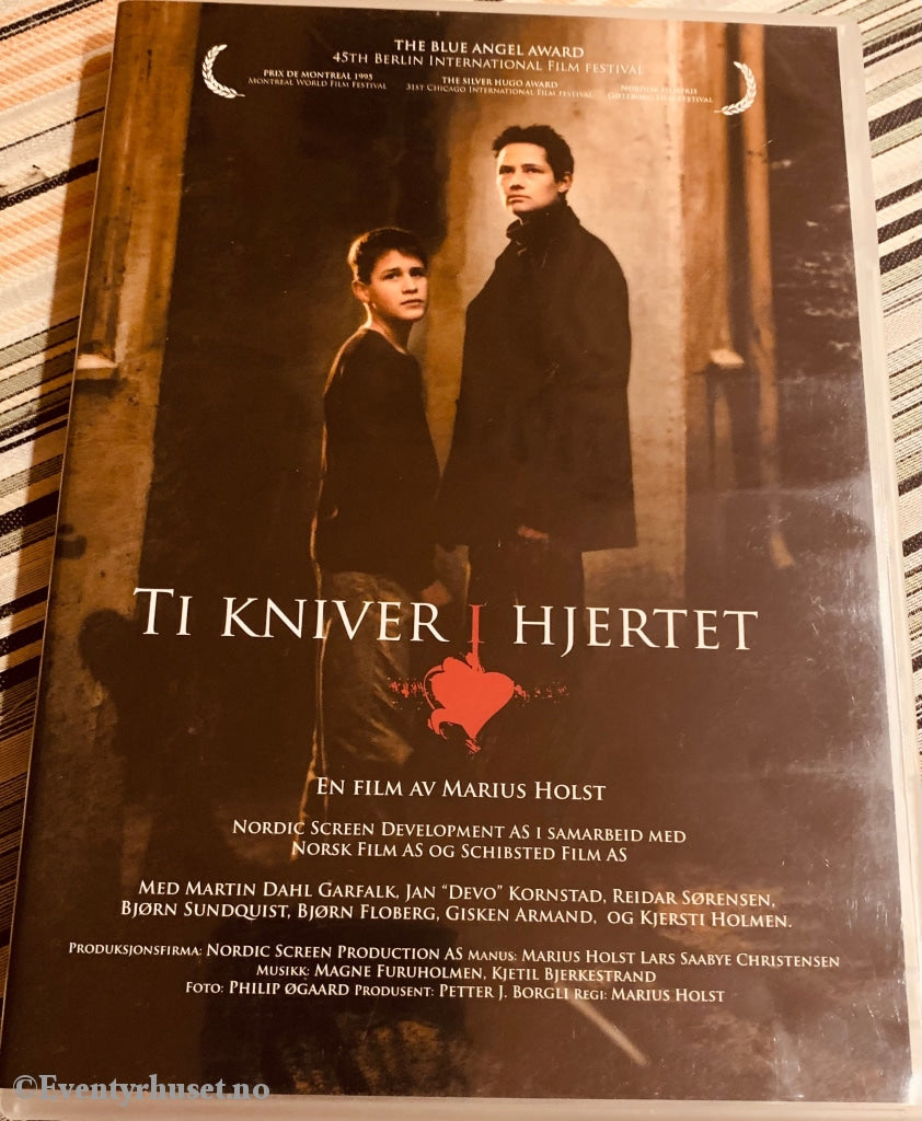 Ti Kniver I Hjertet. 1994. Dvd. Dvd