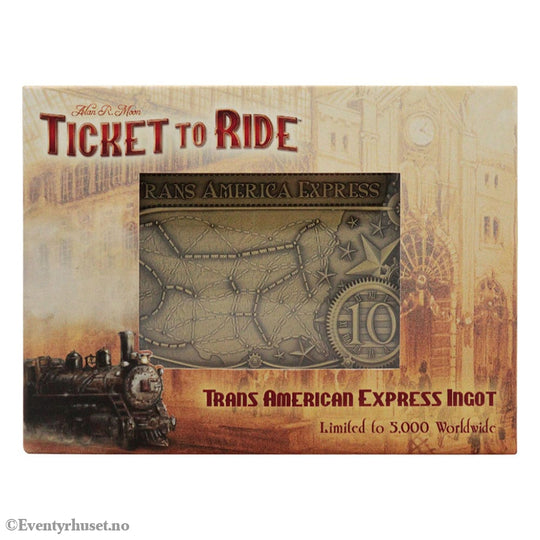 Ticket to Ride Ingot Trans America Express Limited Edition Collectibles