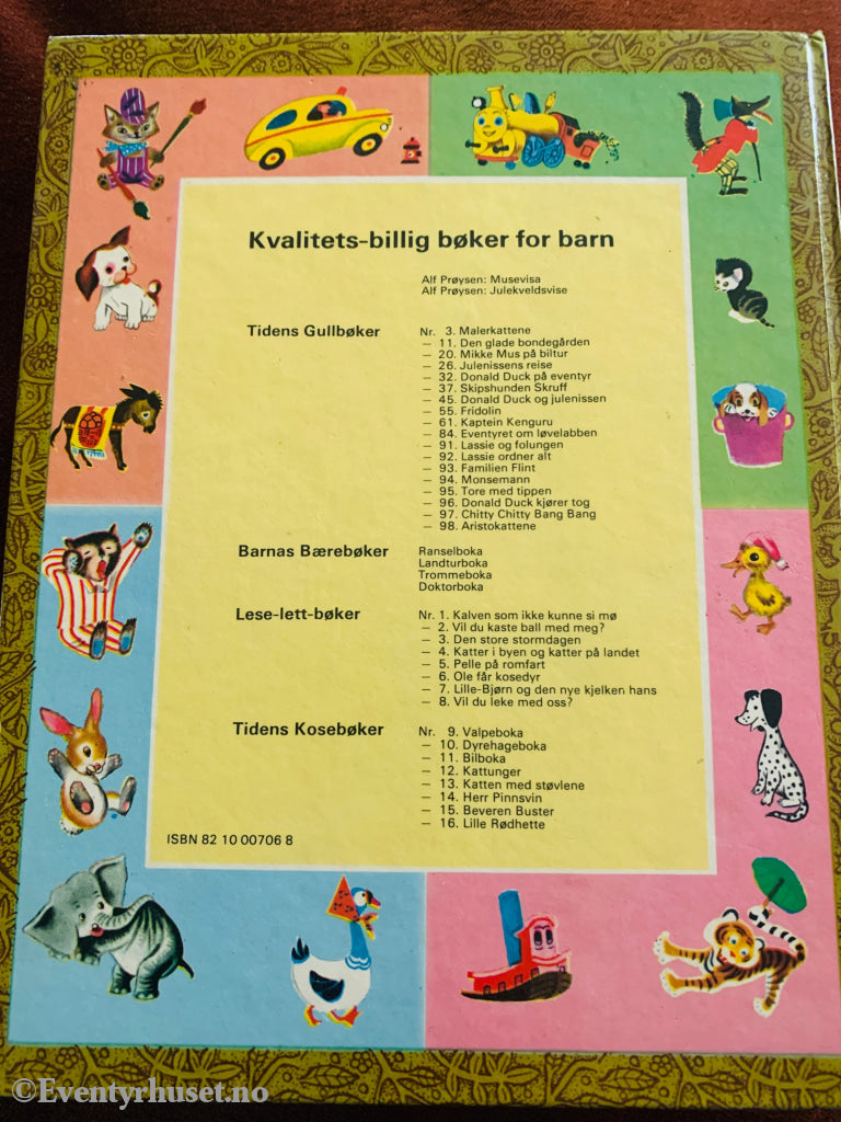 Tiden Gullbøker. Eric Knight. Lassie ordner alt. 1950-tallet. Barnebok.