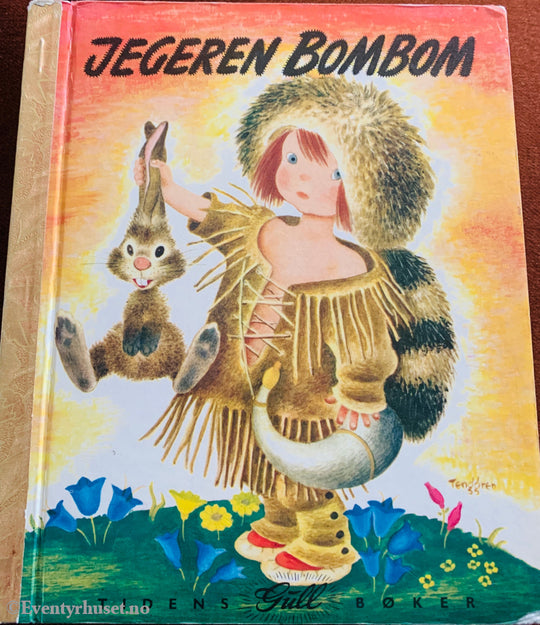 Tiden Gullbøker. Gustaf Tenggren. Jegeren Bombom. 1950-tallet. Barnebok.