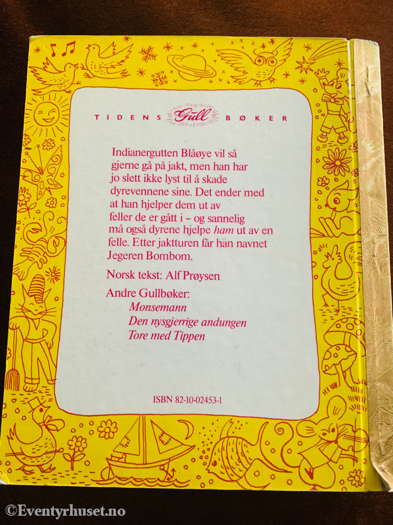 Tiden Gullbøker. Gustaf Tenggren. Jegeren Bombom. 1950-tallet. Barnebok.