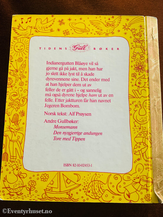 Tiden Gullbøker. Gustaf Tenggren. Jegeren Bombom. 1950-tallet. Barnebok.
