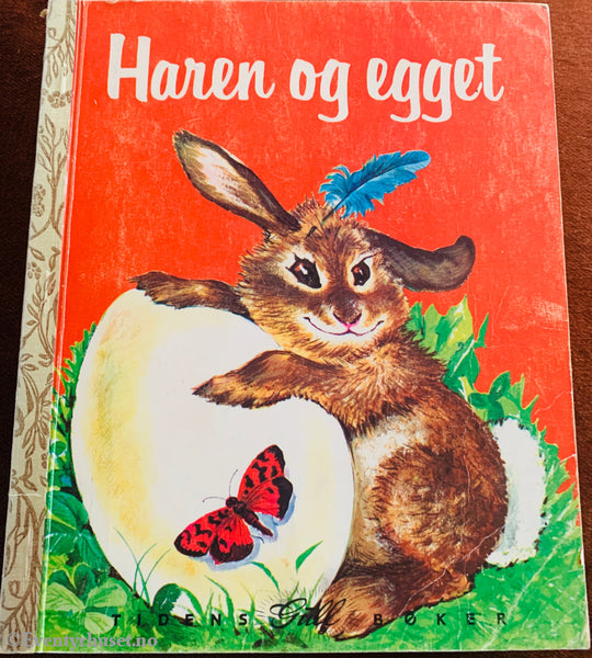 Tiden Gullbøker. Haren og egget. 1950-tallet. Barnebok.