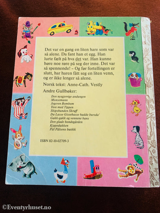 Tiden Gullbøker. Haren og egget. 1950-tallet. Barnebok.