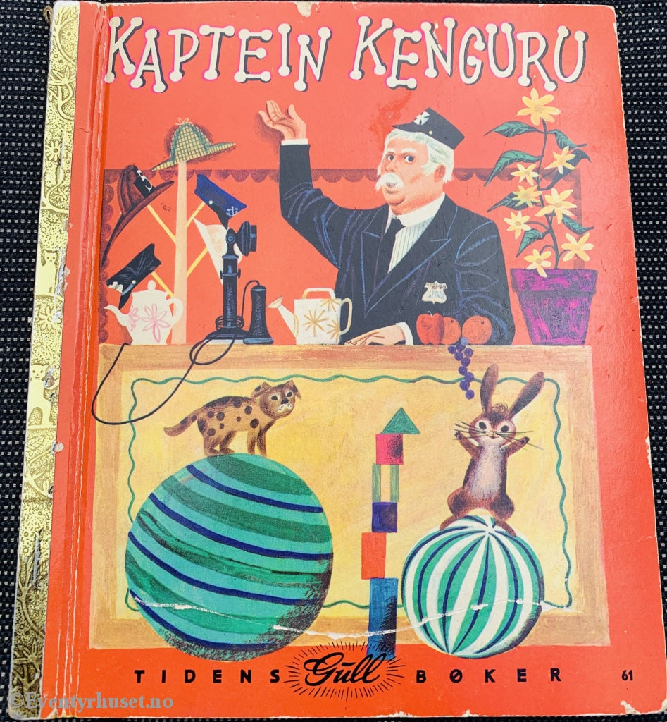 Tidens Gullbøker Nr. 61. Kaptein Kenguru. Fortelling
