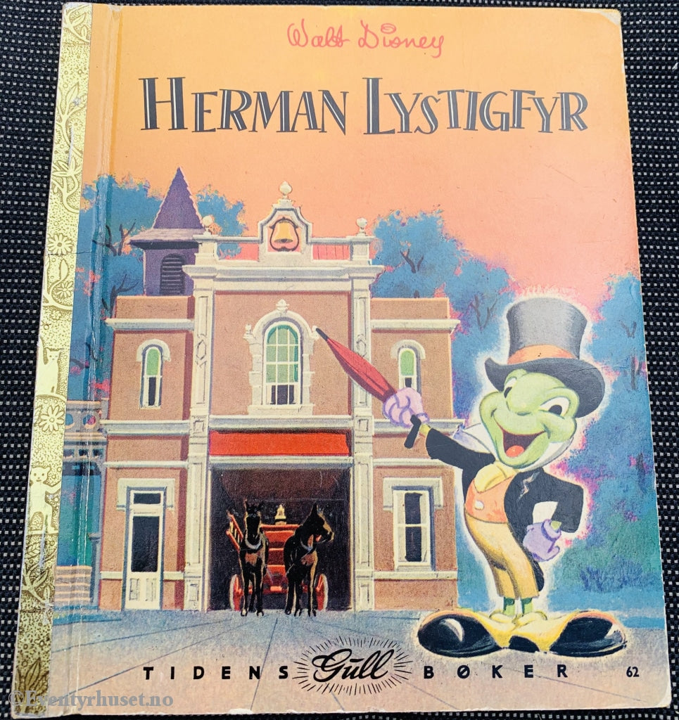 Tidens Gullbøker Nr. 62: Walt Disney- Herman Lystigfyr. Fortelling