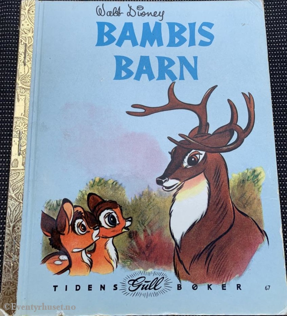 Tidens Gullbøker Nr. 67: Walt Disney - Bambis Barn. Fortelling