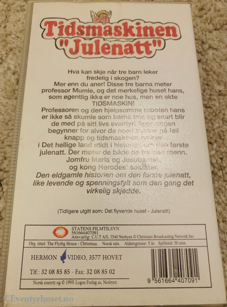 Tidsmaskinen «Julenatt». 1995. Vhs. Vhs