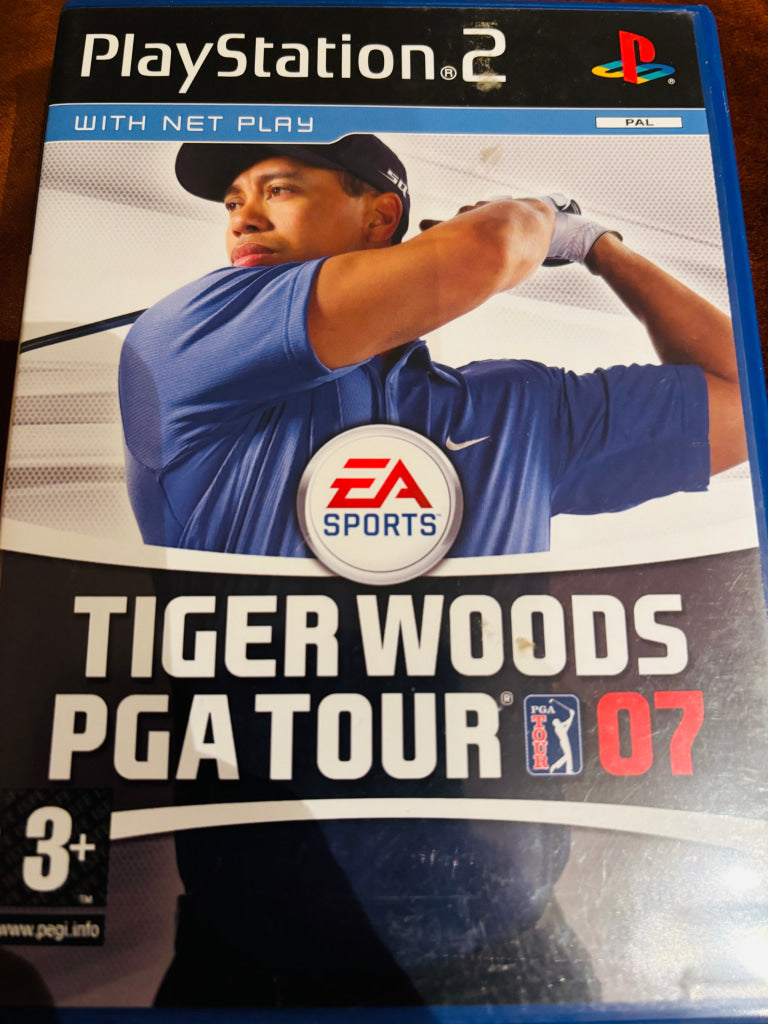Tiger Woods PGA Tour 07. PS2.