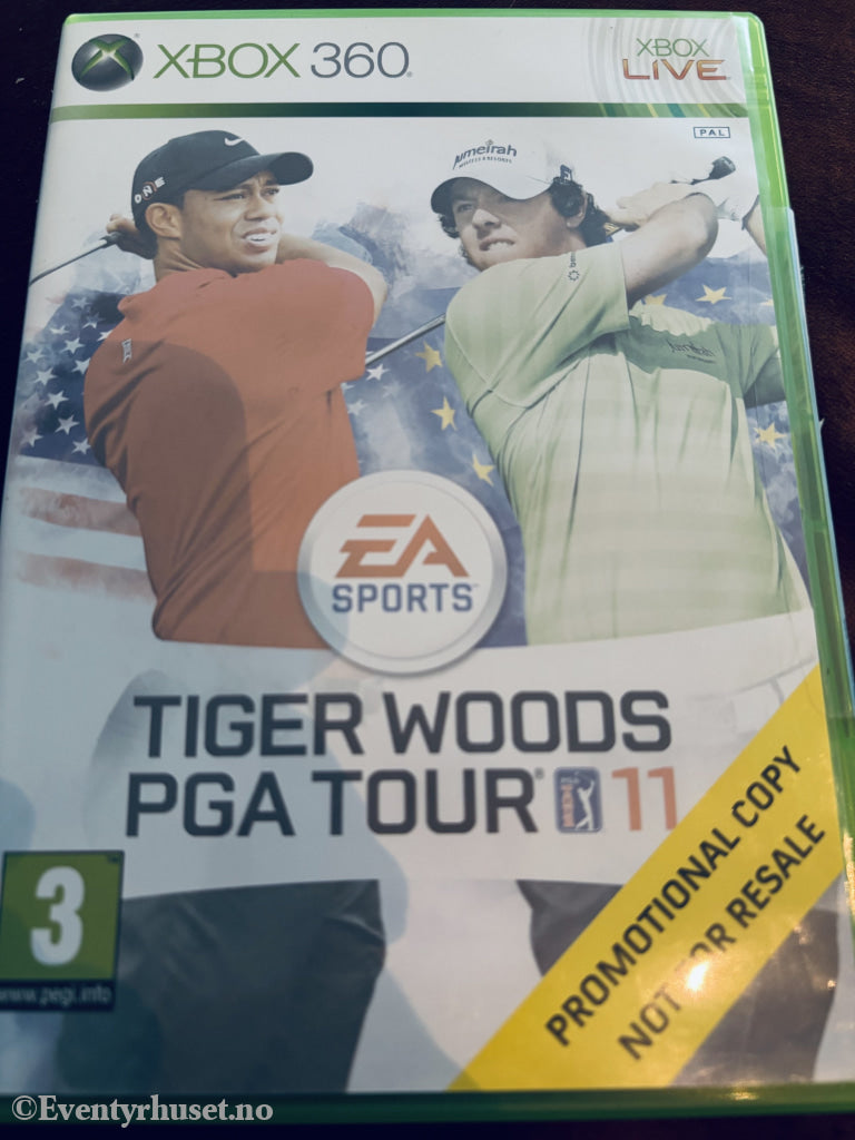 Tiger Woods PGA Tour 11, 2010. Xbox-360-spill.