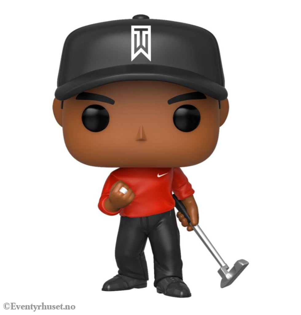 Tiger Woods POP! Golf Vinyl Figure Tiger Woods (Red Shirt) 9 cm Collectibles