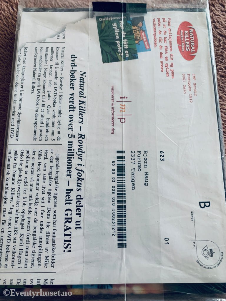 Tigerenes rike (2004). DVD. Ny i plast!