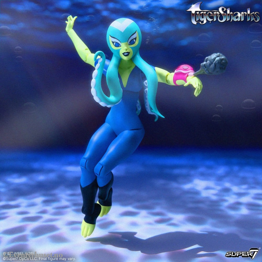 TigerSharks Ultimates Wave 01 Action Figure Octavia (Hybrid) 18 cm Toys