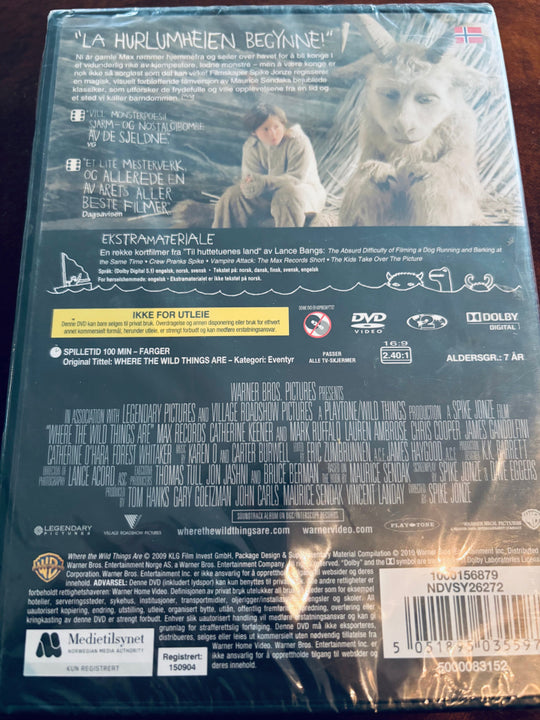 Til Huttetuenes Land. DVD. Ny i plast!