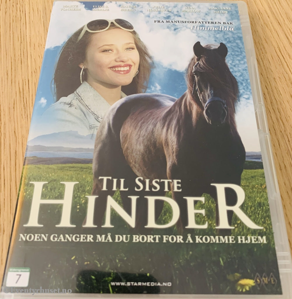 Til Siste Hinder. Dvd. Dvd