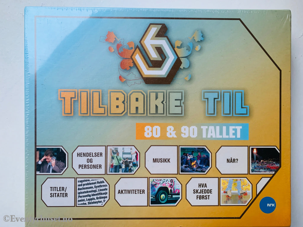 Tilbake til 80- og 90-tallet. Quizspill. Ny i plast!