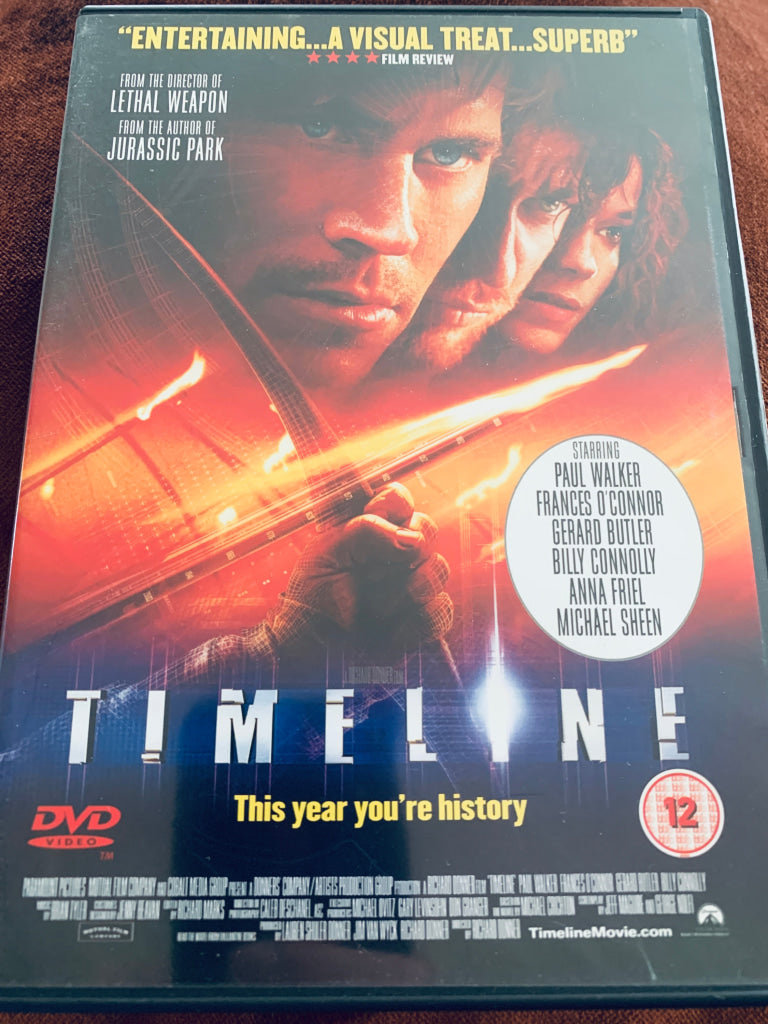 Timeline. DVD.