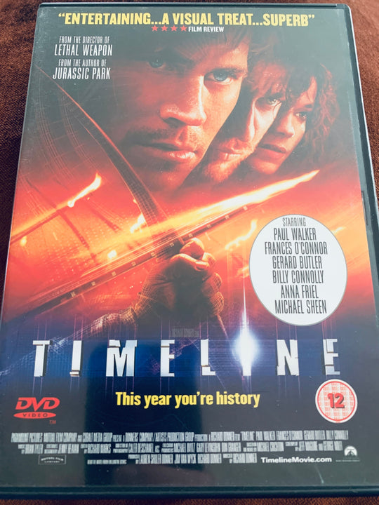 Timeline. DVD.