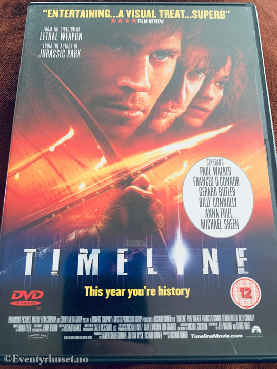 Timeline. DVD.