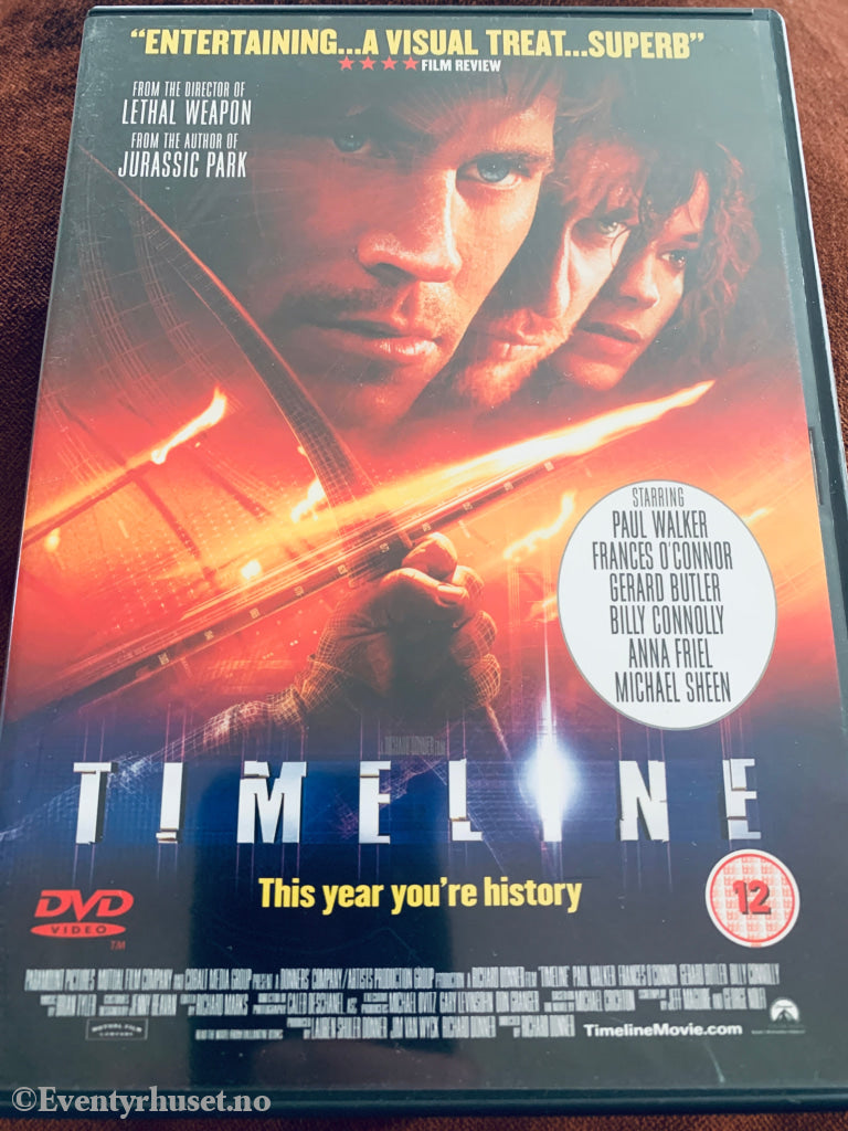 Timeline. DVD.