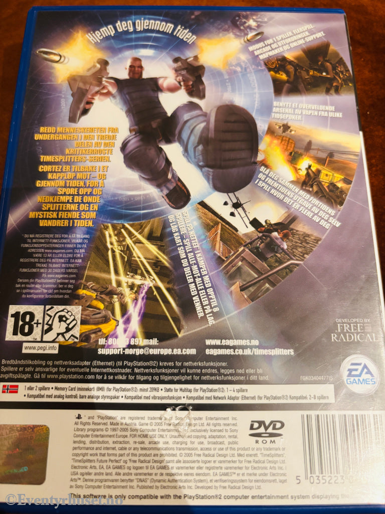TimeSplitters: Future Perfect. PS2.