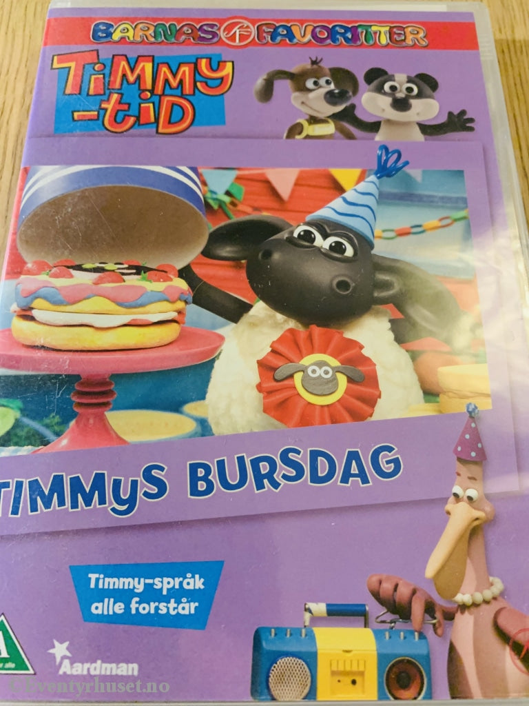 Timmy-Tid. Timmys Bursdag. 2008. Dvd. Dvd