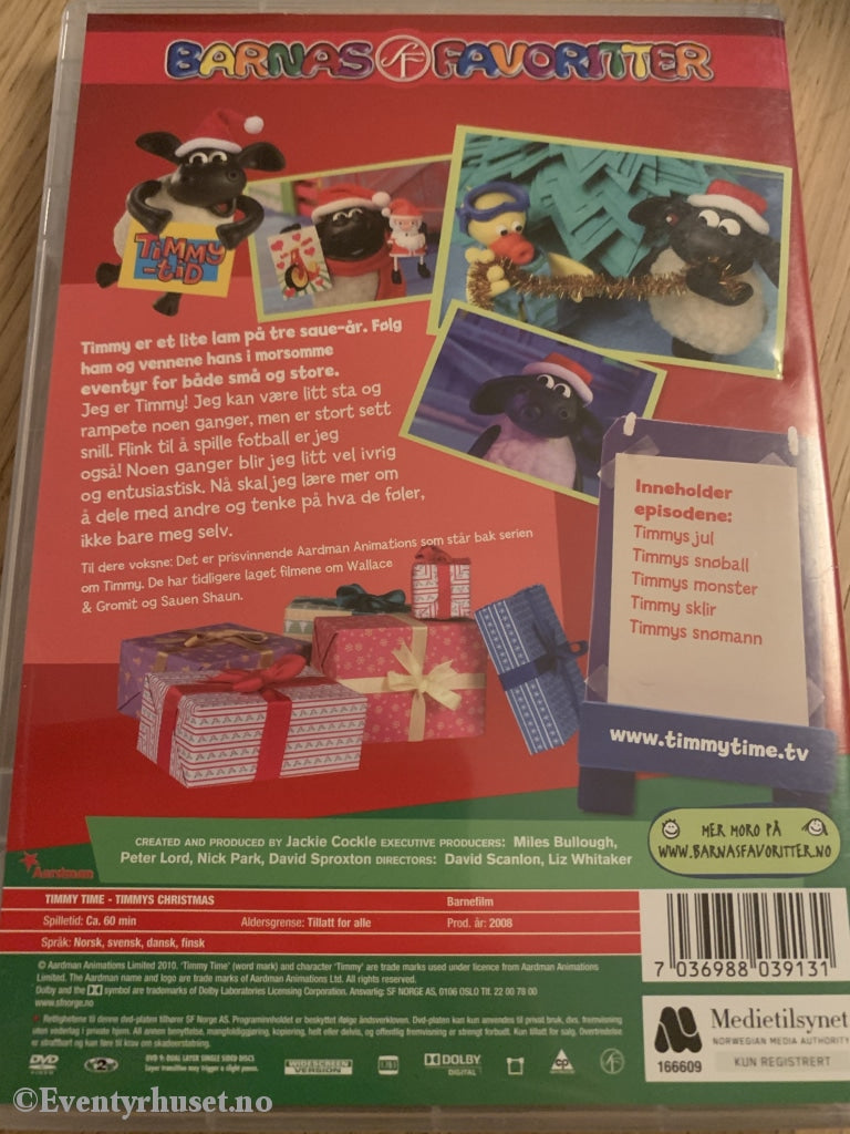 Timmy-Tid. Timmys Jul. 2008. Dvd. Dvd