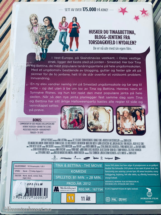 Tina & Betina. The Movie. Dvd. Dvd