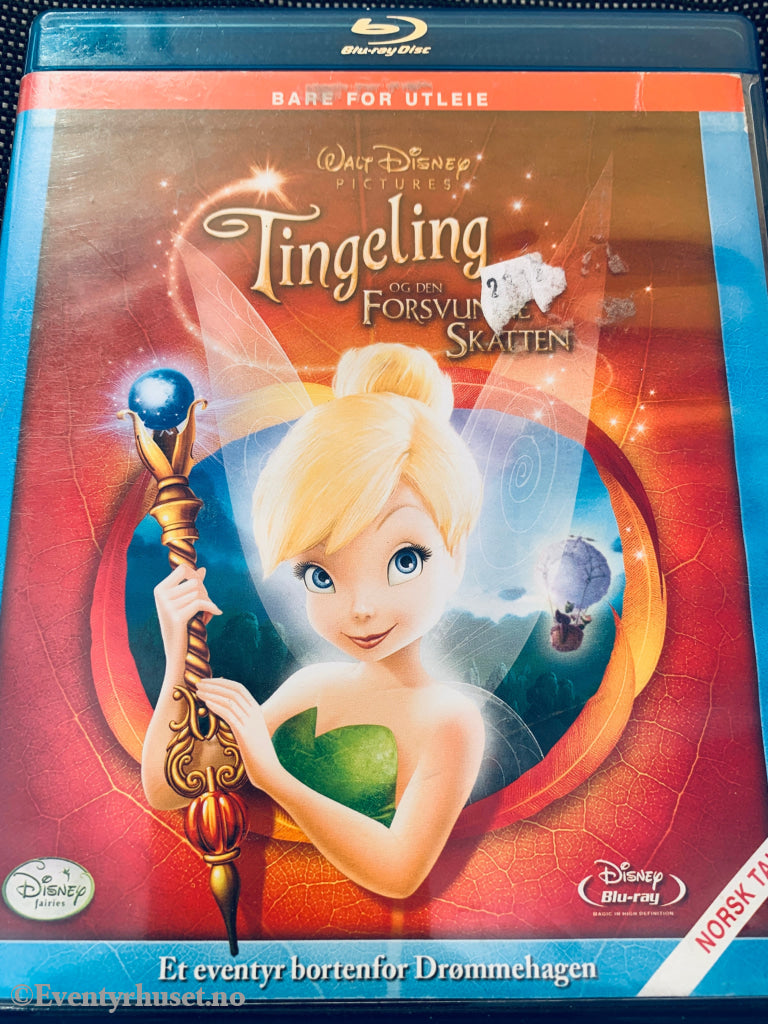 Tingeling og den forsvunne skatten. Blu-ray.