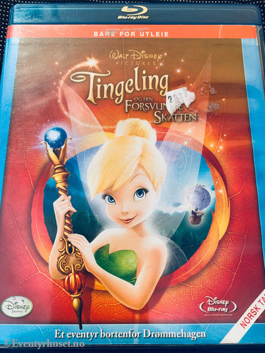 Tingeling og den forsvunne skatten. Blu-ray.