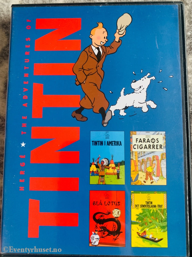 Tintin 1. 1991. Dvd. Svensk Utgave Med Norsk Tale. Dvd