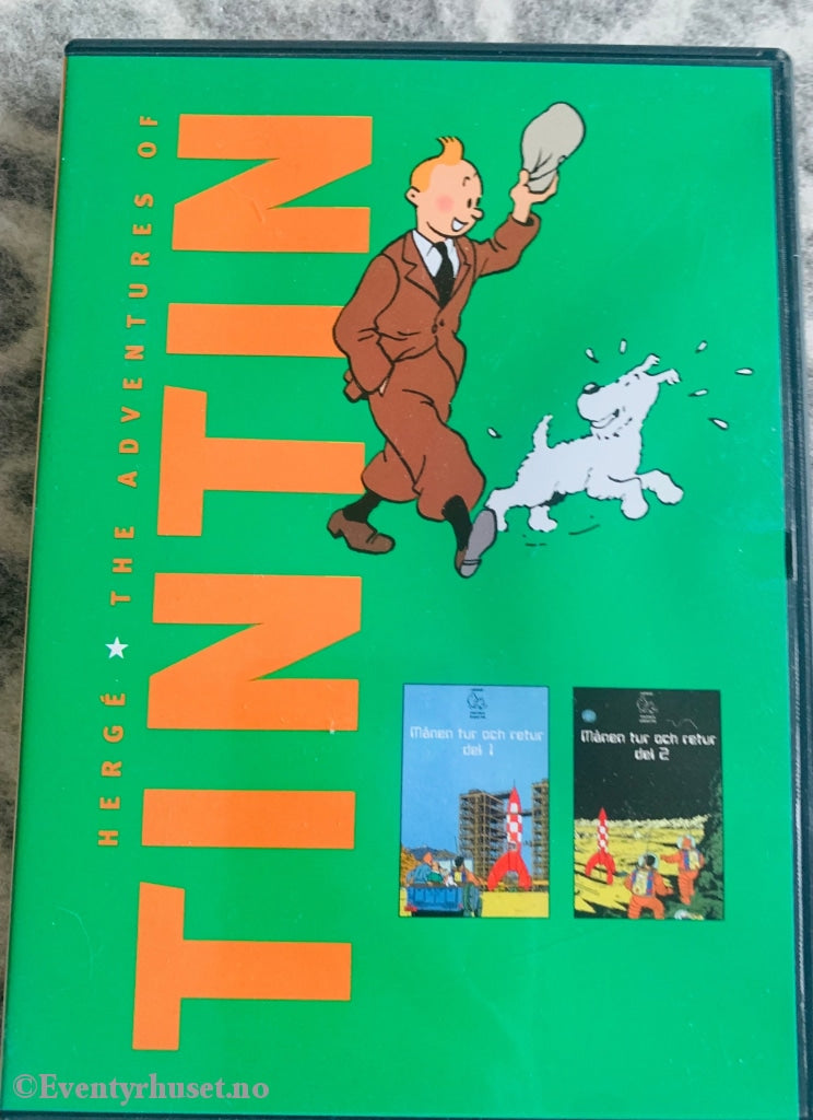 Tintin 3. 1991. Dvd. Svensk Utgave Med Norsk Tale. Dvd