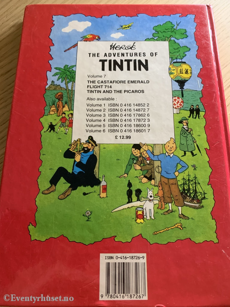 Tintin - 3 Eventyr. 1963/96. Engelsk. Fortelling